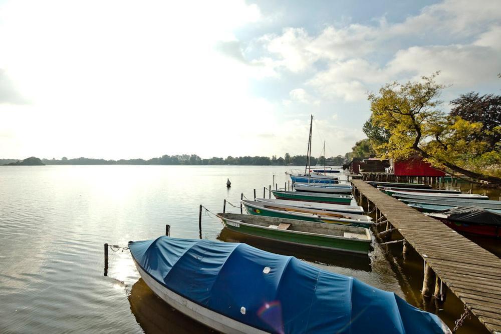 Fischhaus Am Schaalsee Zarrentin am Schaalsee Bagian luar foto