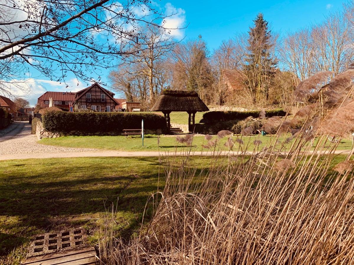 Fischhaus Am Schaalsee Zarrentin am Schaalsee Bagian luar foto